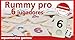 Aquamarine Games - Rummy, 6 jugadores (DO001) , color/modelo surtido
