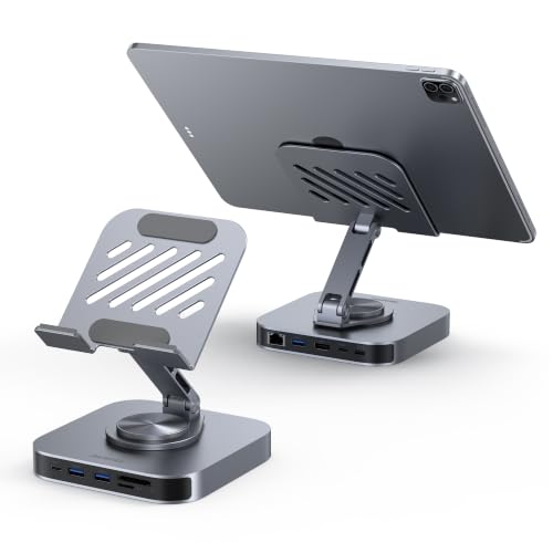 BENFEI 9-in-1 Rotating iPad Dock