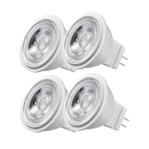 eufeifeiegds 4 LED MR11 d 12V 20W p GU4 oCsx[X hXP[vANZggbNCg t@Co[Cg(White 6000K)
