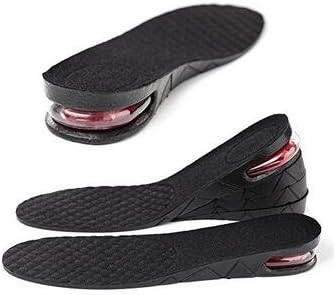 Unique 4 Layer 8 cm (3.15 inch) Height Increase Insole Taller Shoes Pad for Men and Women