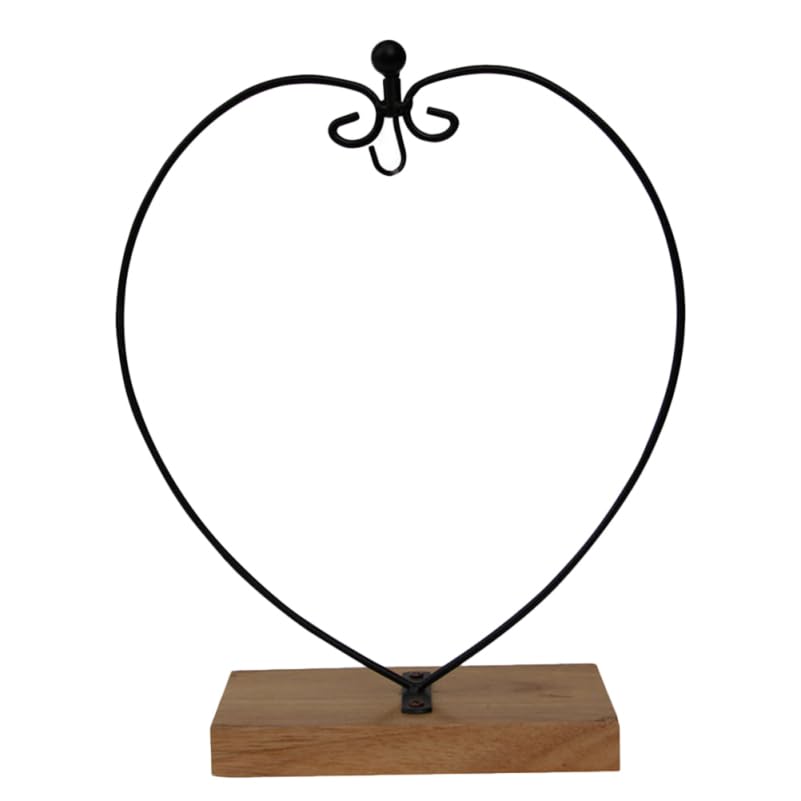 PRETYZOOM Support De Décoration Suspendue Pour Globe En Verre Avec Socle Stable 10.63X5.91X3.15In Présentoir À Ornements Pour Plantes D'Intérieur Mariage...