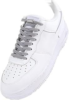 أربطة أحذية مسطحة - أربطة أحذية مسطحة مرنة بدون رباط مع مشابك مغناطيسية لملاءمة مريحة