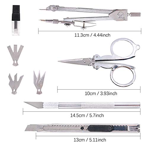 Keadic K180 87Pcs Modeler Basic Tools Craft Set Gundam Model Tools Kit thumb #3