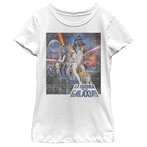 STAR WARS Guerra De Las Galaxias Girls Short Sleeve Tee Shirt
