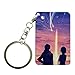 1.6×2.4ich Personalized Custom Keychain Print Logo Photo Picture Key Chains Holder 4×6cm