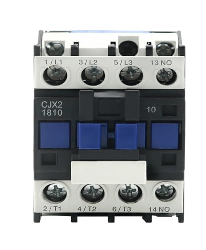 Contacteur triphasé LC1 CJX2-1810 de haute précision avec bobine AC 110V
