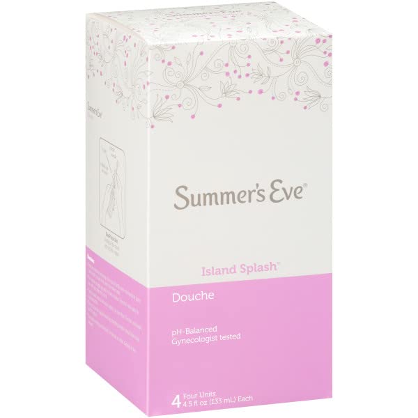 Image of Summer's Eve Extra Cleansing Douche Vinegar & Water 4.5 Ounces Bottles (Pack of 3)