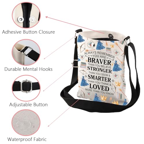 WSNANG Princess Tote Bag Princess Fans Shopping Bag Princess Movie Inspired Gift Fairy Tale Gift4