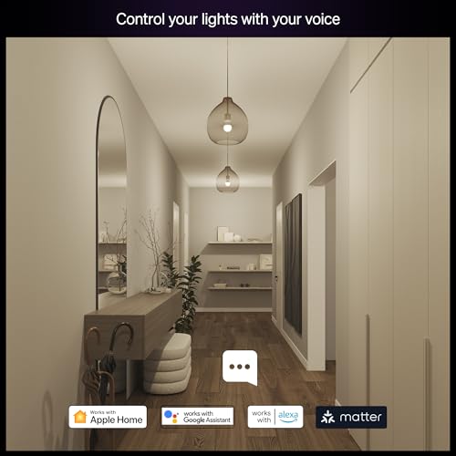 Image of Philips Hue Essential Starter Kit: Bridge + 4 Essential E26 Smart Bulbs,White & Color Ambiance,2200K-6500K,Dimmable,Compatible with Alexa,Google,Samsung SmartThings,Apple Home