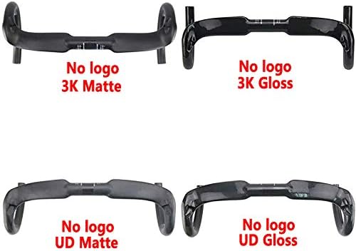 Miniatura 2 de Manillar RXL SL de carbono para bicicleta de carretera, 3.18 cm, 40 cm, 42 cm, 44 cm (31,8 mm, barra curva para manillas de bicicleta, de 400, 420 y