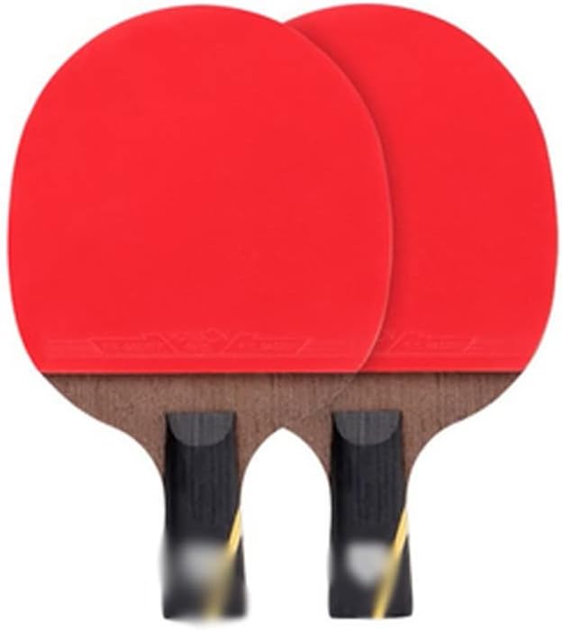 Carbon Table Tennis Racket Set Super Ping Pong Adult Club Training