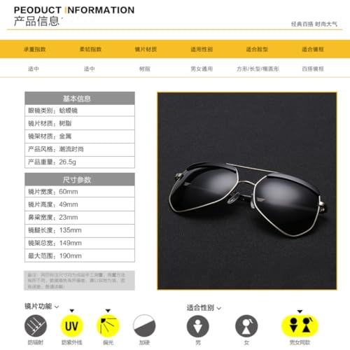 Lunettes de soleil polarisées finition luxe monture élégante
