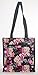Betty Boop Reusable Black Tote Bag - Zippered Pockets & Waterproof Exterior
