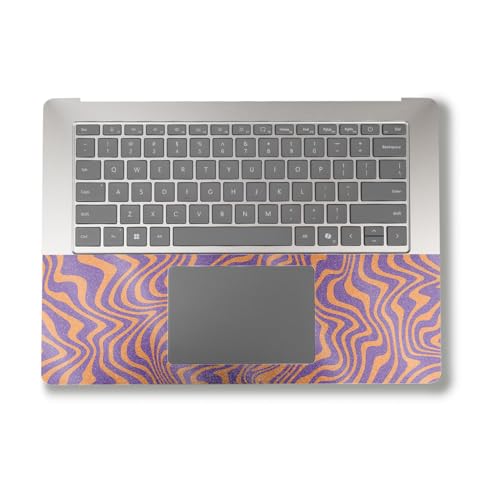 Image of Glossy Glitter Laptop Skin Compatible with Alienware M18 R2 (2024) - Jitter Zebra - Premium 3M Vinyl Protective Wrap Decal Cover - Easy to Apply | Crafted in The USA by MightySkins