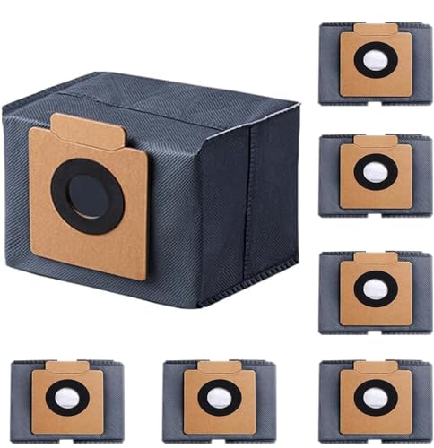 Lot de 8 sacs d'aspirateur pour robot aspirateur Eufy X8 Pro/X10 Pro Omni - Accessoires de rechange