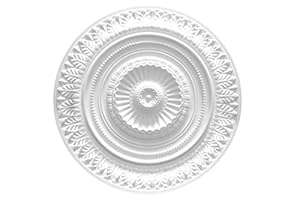 Marbet Design Deckenrosette R-09 Weiß