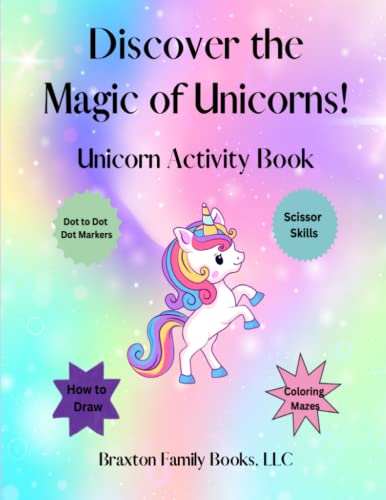 Discover the Magic of Unicorns! Unicorn Activity Book