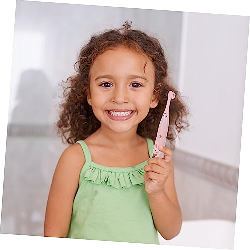 Gatuida 2 Sets Elektrische Zahnbürsten Für Jungen Und Mädchen Elektrische Zahnbürsten Für Jungen Und Mädchen Sanft Zur Zahnfleischreinigung Cartoon-design – Bild 6