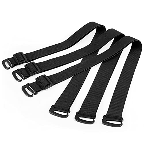 Taococo 3 Pack Adjustable Elastic Straps, Recliner Chair Cover Recliner Loveseat Cover 3 Seater Recliner Sofa Covers Holder Straps ( 3 Pack, Black) #TOP11