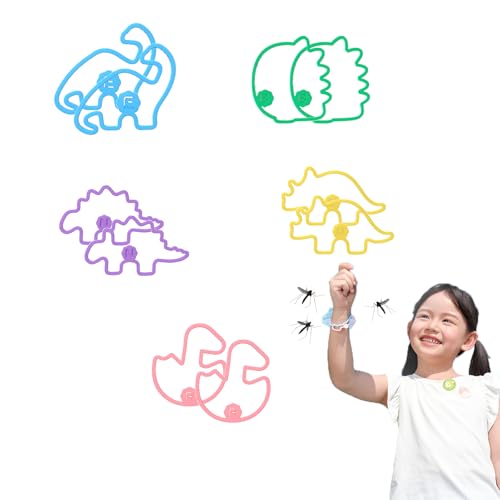 Pulseras Repelentes de Mosquitos,Pulsera Antimosquitos,Pulsera Repelentes de Mosquitos de Dibujos Animados,Brazalete Repelente Mosquitos e Insectos Adultos y Niños,Impermeables Ajustable (B)