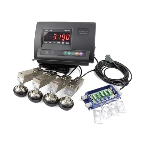 Homemade Small Weighbridge Accessories 0-3T DIY Weighbridge Electronic Weighing Platform Scale Livestock Weighing(A12E 2T)