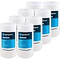 SpiroPure SP-WP25-BB 10x4.5 25 Micron String-Wound Polypropylene Water Filter Cartridge WP25BB97P 355216-43 CW25-BBS (Case of 8)