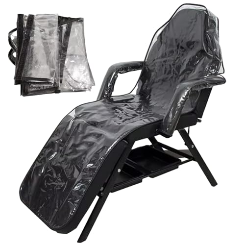 Couvre-lit de massage pliant en EVA transparent 23x71 pouces antidérapant