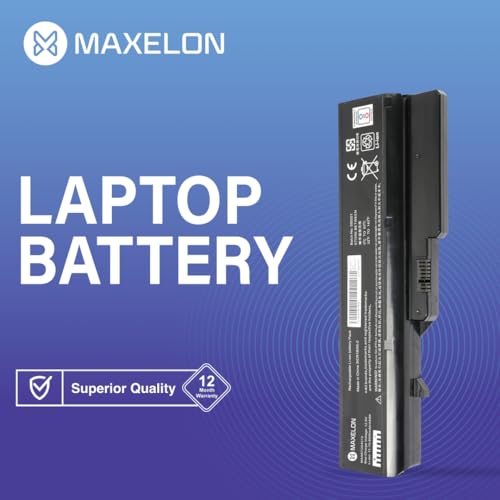 Maxelon BIS Certified Rechargeable Laptop Battery for Lenovo G565 G560 G570 G575 G460 G470 6 Cell PN: L09S6Y02-(Black) - Image 5