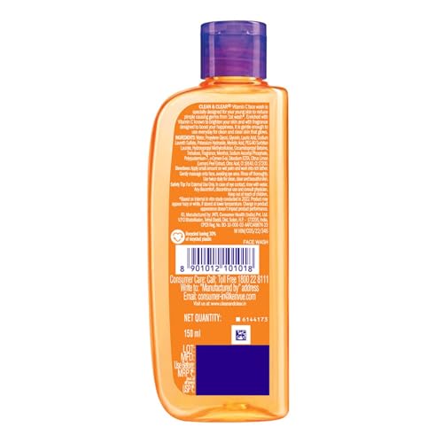 Image of Clean & Clear Vitamin C Face Wash 150ml