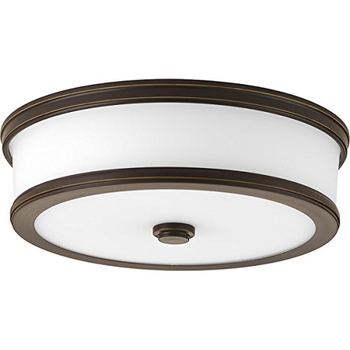 Review Discount Progress Lighting P350086-020-30 Bezel LED Flush Mount, Antique Bronze Best Quality 🔥 Progress Lighting P350086-020-30 Bezel LED Flush Mount, Antique Bronze