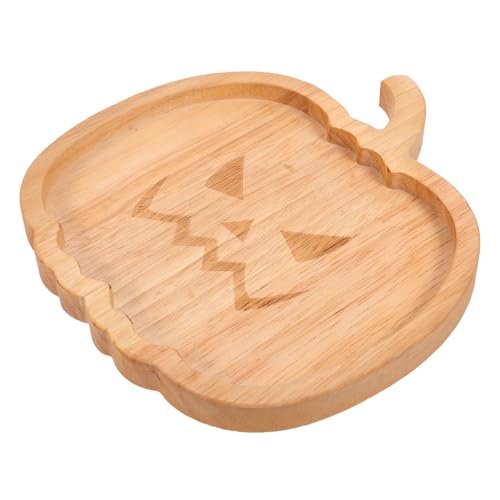 Unomor Halloween Pumpkin Snack Serving Plate Festive Snack Platter for Food Storage and Serving Fall Pumpkin Decor for Parties and Gatherings for Halloween Treats