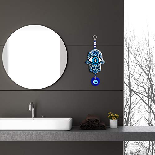 Hamsa-Blue-Good-Luck-Hand-Shaped-Home-Blessing-Wall-Hanging-Decor-Evil-Eye-Protection-Amulet Hamsa Blue Good Luck Hand Shaped Home Blessing Wall Hanging Decor Evil Eye Protection Amulet