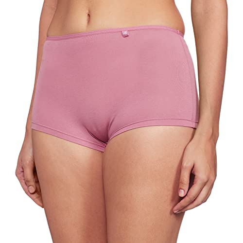 Image of Jockey Spandex Women's Boy Leg Boxer Ss04 Heather Rose XL & Ss04 Ruby XL, X Large