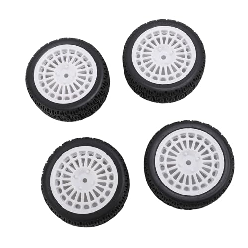 Pneus de Voiture de Rallye RC HUIOP Évitent les Dérapages Involontaires avec Jante 1/10