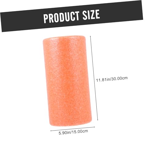 Toyvian Rodillo de Masaje Muscular de Yoga EPP de 30x15 cm Naranja para Relajación Muscular y Post-Entrenamiento miniatura 2
