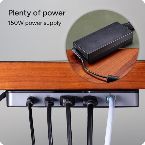 image for ZAGG Pro Dock – 9-Port Laptop Stand and Docking Station with Satelli