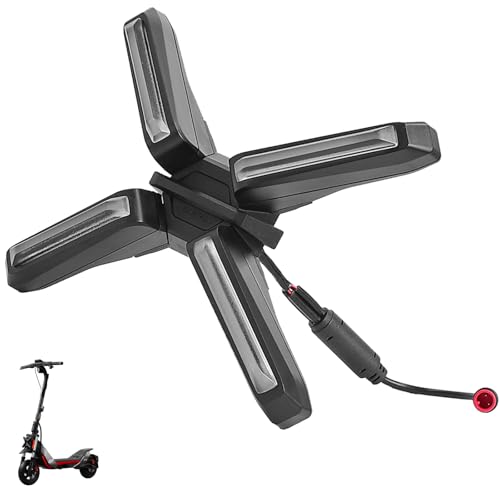 VOLOHAS 4W X-förmiger Scheinwerfer für Ninebot ZT3/ZT3 Pro Superhelles Frontlicht und Tagfahrlichtteile X-Typ 4W superhelles Scheinwerferzubehör