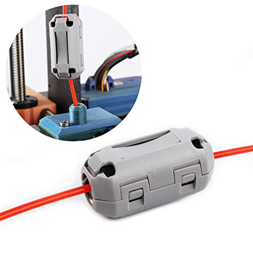 CHPOWER Consumable Cleaner with Open Bobbin Design, 3D Printer Accessories Consumable Cleaning Block Anti-Static Dust Cleaner PLA/ABS 1.75