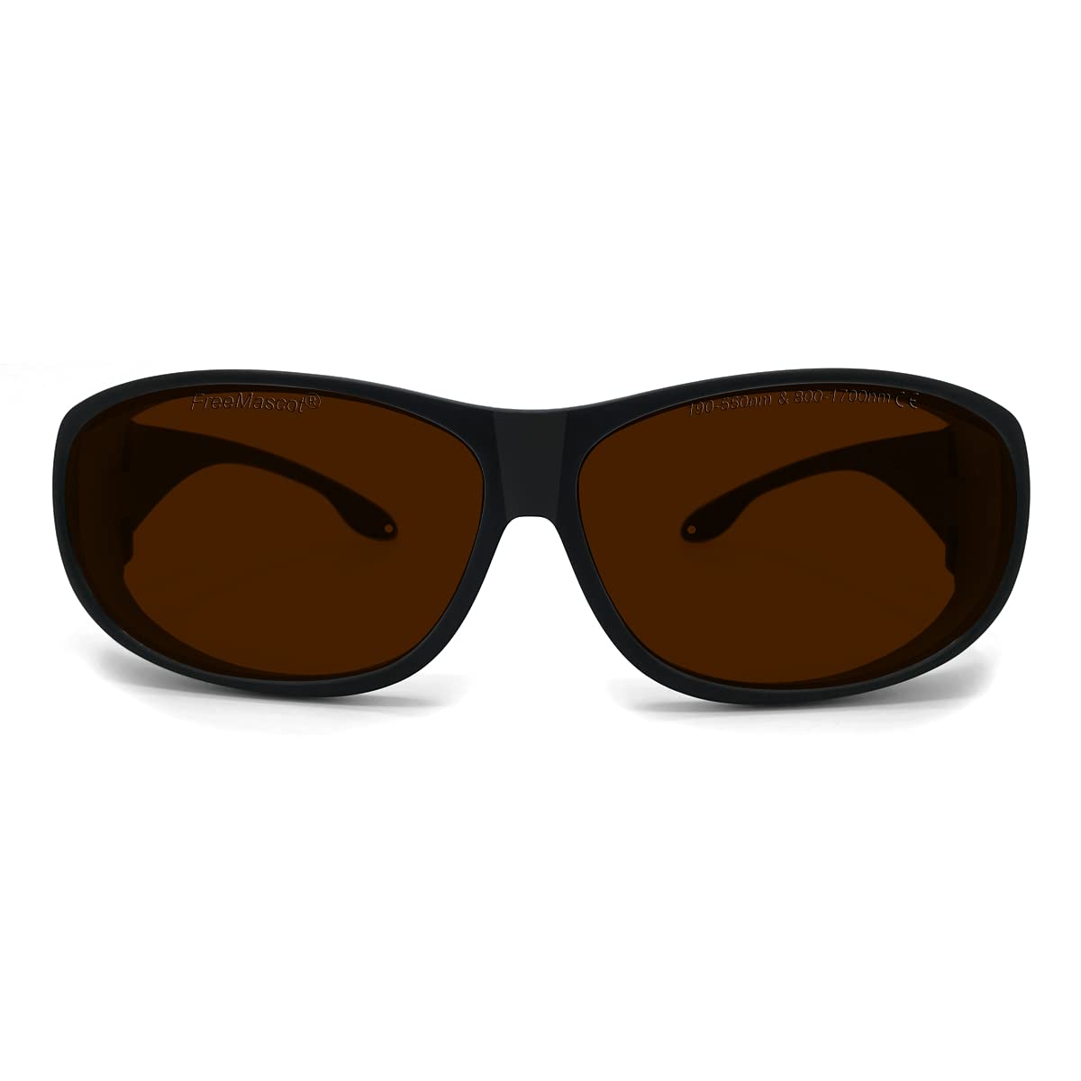 FREEMASCOT Professional OD 6+ 190nm-550nm / 800nm-1700nm Wavelength Laser Safety Glasses for 405nm, 450nm, 520nm, 532nm, 808nm, 980nm,1064nm Laser Light (Style 4) โ image 1