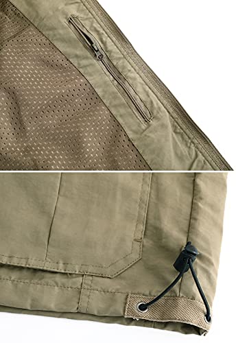 Image of Hbufnha Mens Lightweight Vest Work Travel Safari Sport Jacket Padded Puffer Vest