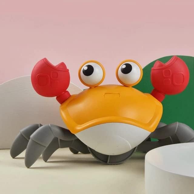 Image of COSMOBABY Premium Crawling and Swimming Bath Toy Crab for Boys and Girls Proudly Made in India