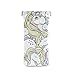 HUSSRITY Eyeglasses Case Cute Magic Unicorns Sunglasses Pouch Soft PU Leather Squeeze Top Eyeglass Holder Portable Glasses Case For Women Men