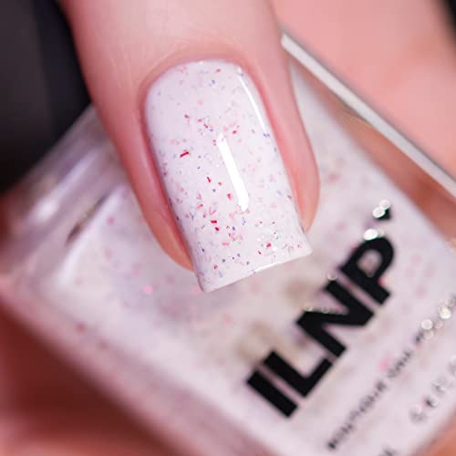 Image of ILNP Heart To Heart - Creamy White Speckled Nail Polish
