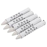 DOITOOL 5Stücke Weißer Reifenmarkierungsstift und Langlebig für Reifenreparatur und Markierung von Autoteilen Einfach Anzuwenden