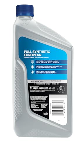 Valvoline 888048 European Vehicle Full Synthetic Sae 0W-20 Motor Oil 1 Qt, Case Of 6 thumb #2