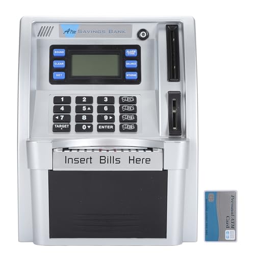 Tirelire ATM électronique pour enfants Jeffergarden avec écran LCD et code PIN