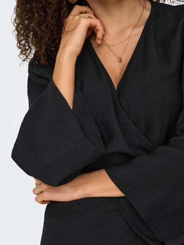 Robe à enrouler ajustée avec sa coupe portefeuille 7/8 - 6