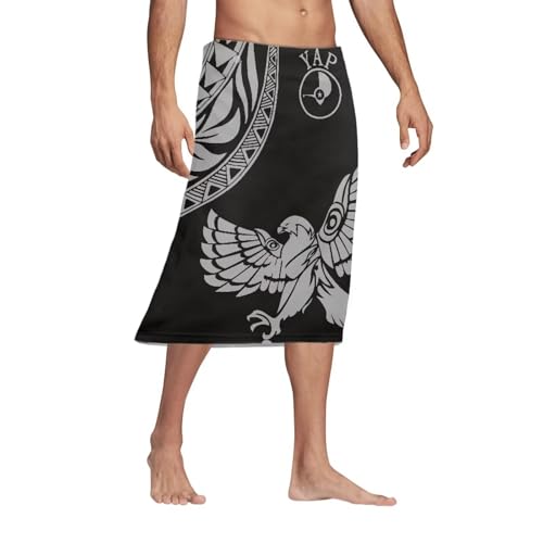 Samoan Dress for Men Lava Lava Sarong Wrap Tribal Hawaiian Wrap Skirt