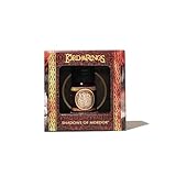 Ferris Wheel Press, Fountain Pen Ink, Warner Bros. Discovery, Official Licensed, The Lord of the Rings Special Edition, Shadows of Mordor, Ominous Wine-Red with Small Gold Shimmer, 10ml