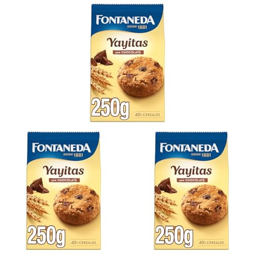 Yayitas Chocolate - Galletas de Cereales, 1 Paquete de 750 g